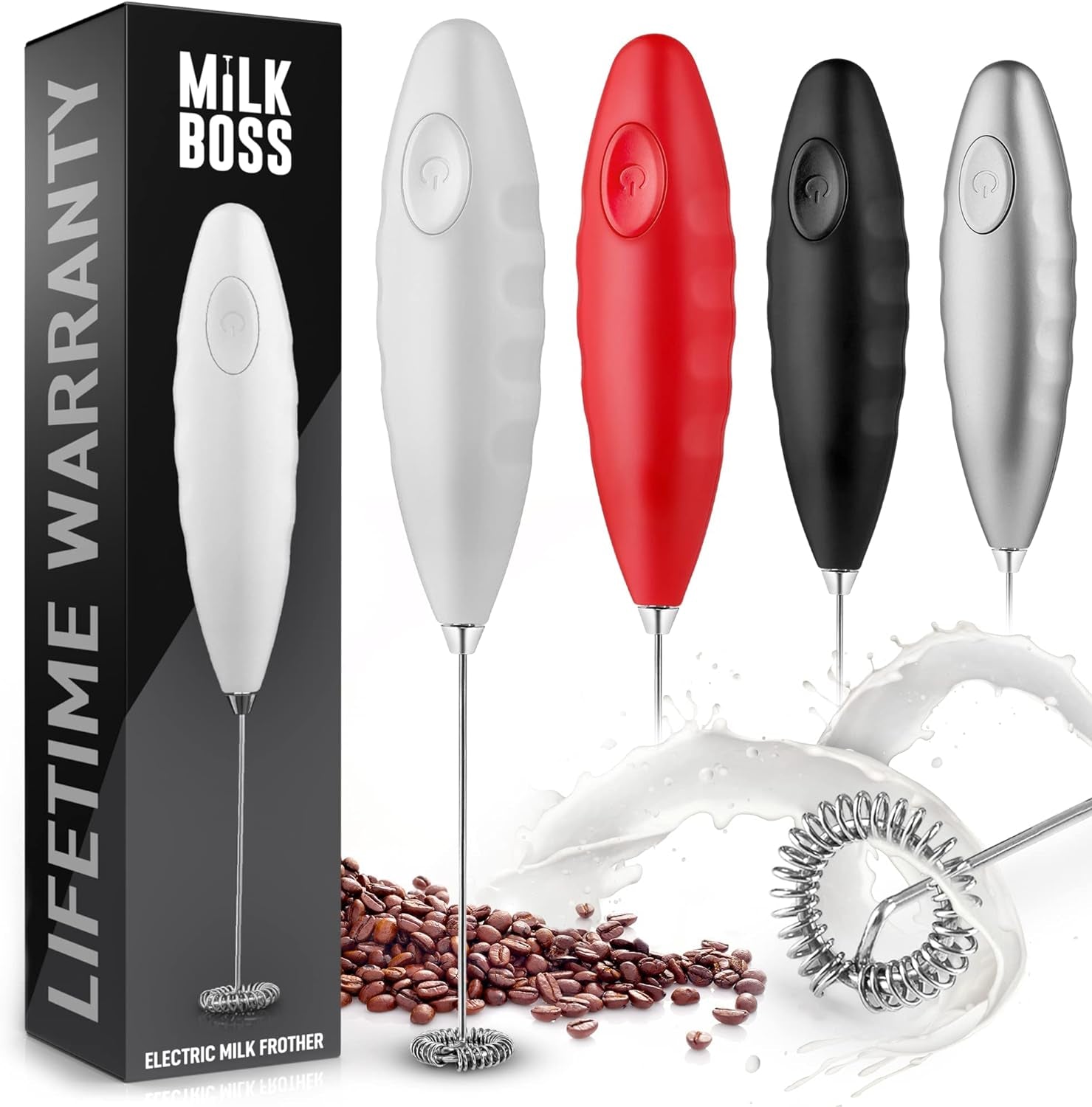 ChefSentials™ Electric Handheld Milk Frother & Foam Maker